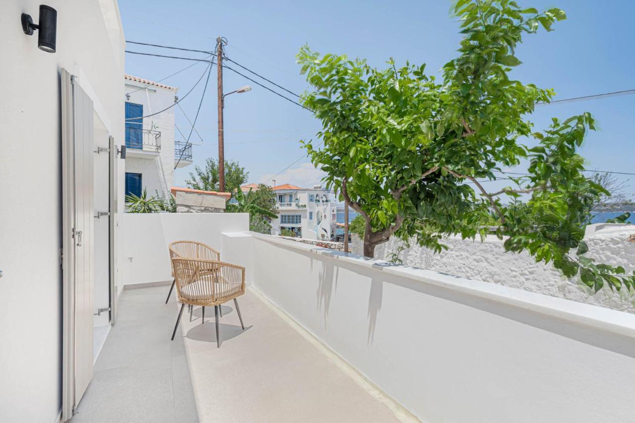 Pearl House - Luxurious New Beach Villa In Spetses Stunning View Ligoneri 外观 照片